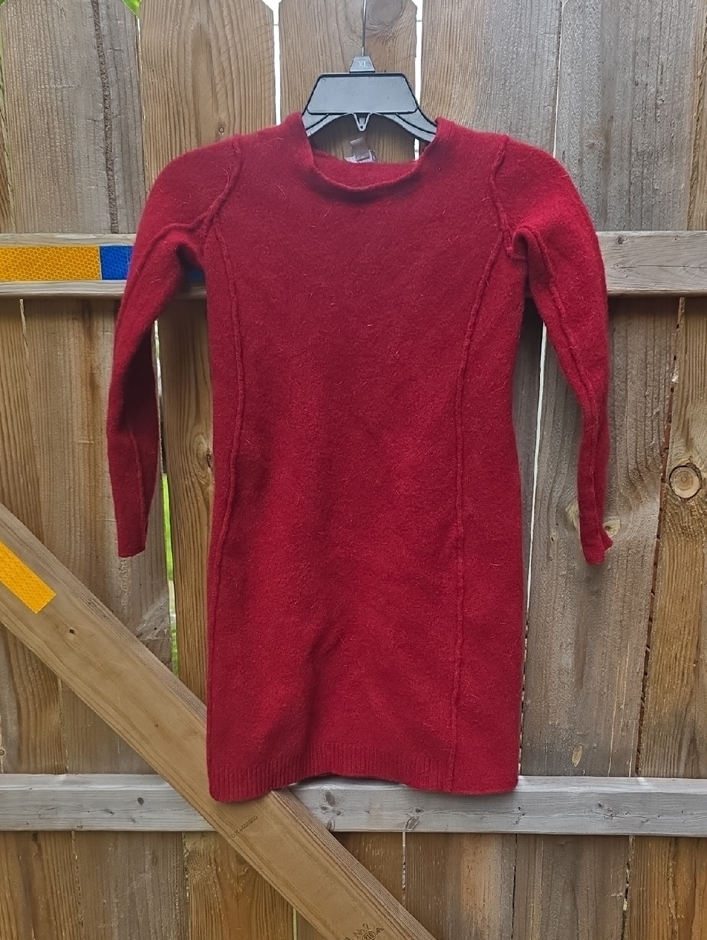 Red Knit Sweater